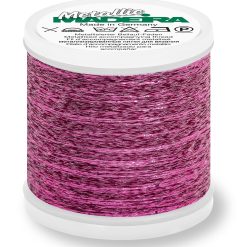 Madeira metallic effekt tråd i pink fv. 313