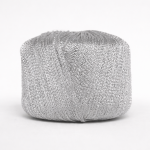 Hjertegarn | Lurex sølv