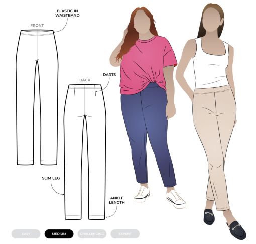 Skærmbillede 2026-01-16 kl. 18.46.52 Style Arc | Margaret Stretch Pant