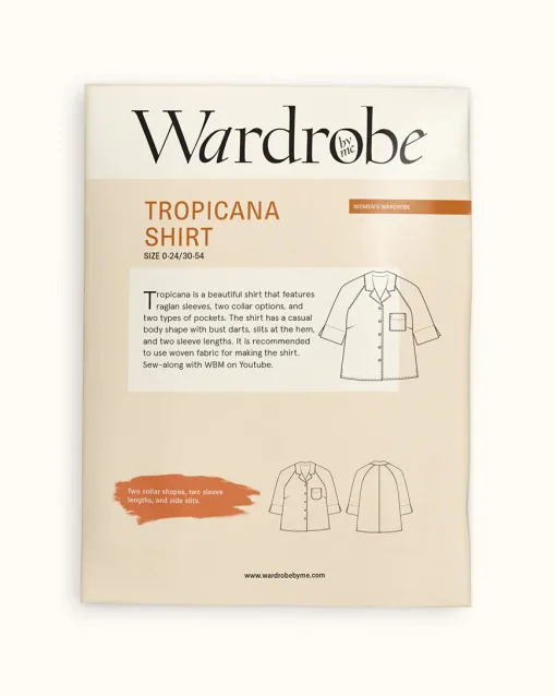 Wardrobe by Me | Tropicana Shirt str. 30 - 54