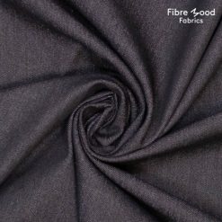 Sort denim med stræk