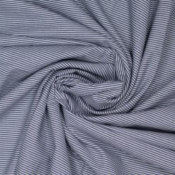 OshKosh denim med indigo/hvid strib