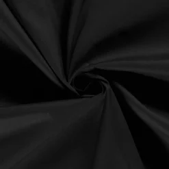 Sort bomuldspoplin fv. 69