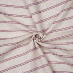 Polyester/hør blanding med små palietter