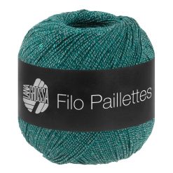 Filo Paillettes | Petrol fv. 10