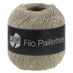 Filo Paillettes | Khaki fv. 13