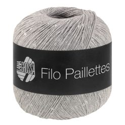 Filo Paillettes | Lysegrå fv. 14