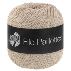 Filo Paillettes | Lysbeige fv. 18