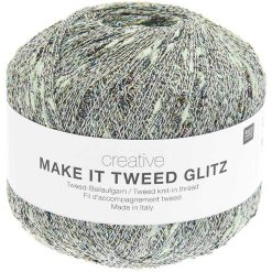 Rico Design | Make It Tweed Glitz - mint