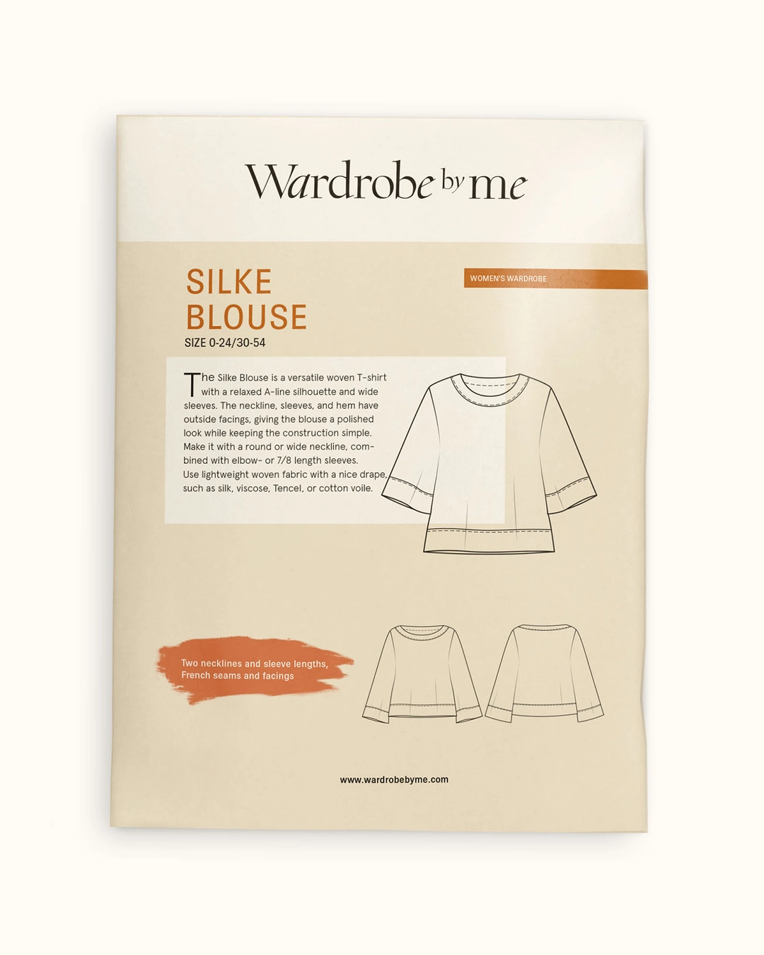 Wardrobe by Me | Silke Blouse str. 30 - 54
