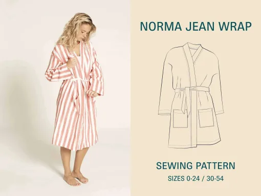 Wardrobe by Me | Norma Jean Wrap str. 30 - 54