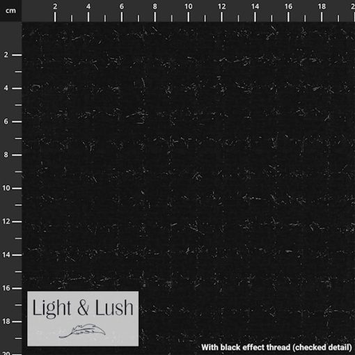 Light & Lush | Woven Black