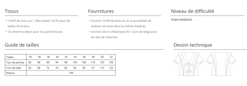 Cha Coud | Hortense blouse str. 34 - 52