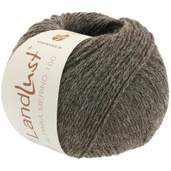 Landlust Alpaca Merino 160 | fv. 405 Gråbrun