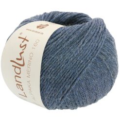 Landlust Alpaca Merino 160 | fv. 411 Gråblå