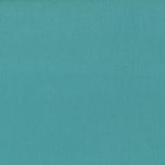 Ensfarvet bomuld/hør i turquoise fv. 327