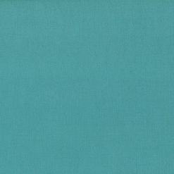 Ensfarvet bomuld/hør i turquoise fv. 327