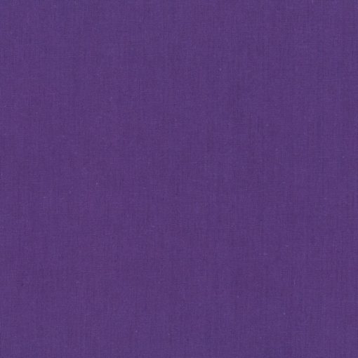 Ensfarvet bomuld/hør i purple fv. 335