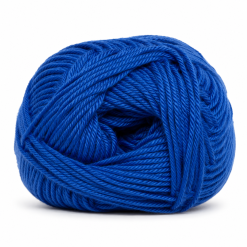 Cotton nr. 8 | kobolt blå fv. 6500