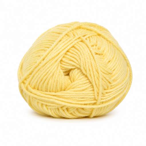 Cotton nr. 8 | lys gul fv. 3040
