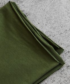 Mind The Maker | Organic Single Stretch Jersey - fv. green khaki