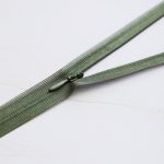 MTM usynlig lynlås 60 cm - fv. olive green
