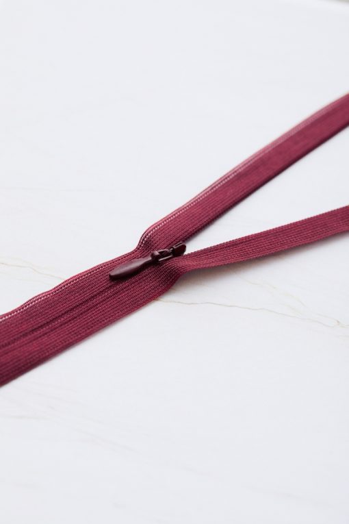 MTM usynlig lynlås 60 cm - fv. fuchsia