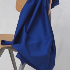 Mind The Maker | Organic Papertouch Cotton Poplin fv. cobalt blue
