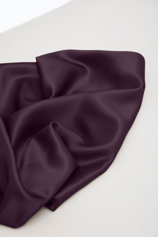 Mind The Maker | Viscose twill linning fv. aubergine