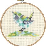 Broderikit - Billede af gærdesmutte