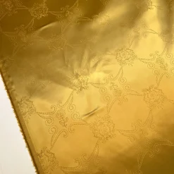 Goldenes jacquardgewebtes Viskose-Futter