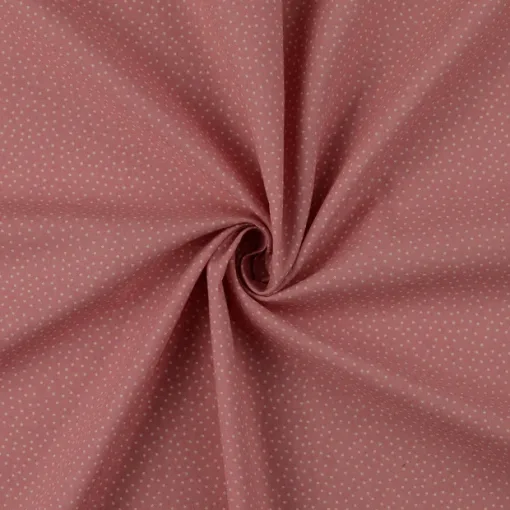 970e69e2cad509a4a3edc72ab30cb726.jpg Bomuldspoplin i rosa med prikker