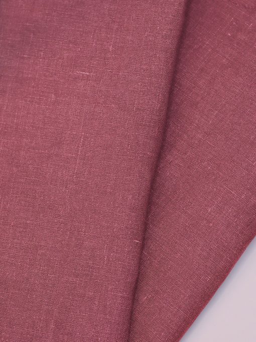 LX6209 Mind The Maker | Lumi stonewashed linen fv. Dusty Red
