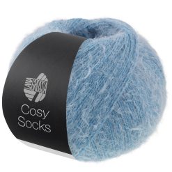 Cosy Socks | Jeansblå fv. 14