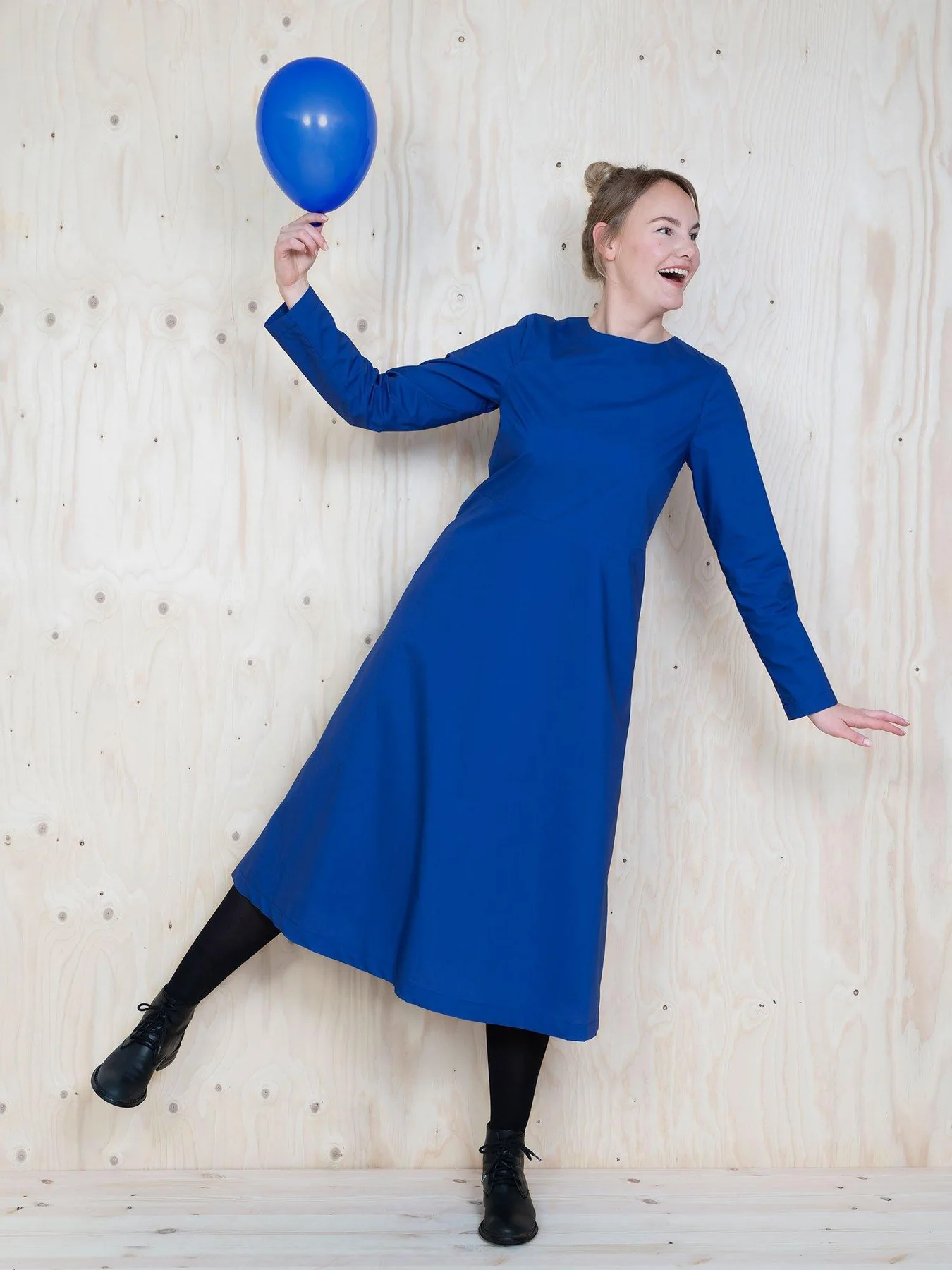 The Assembly Line | Multi-sleeve midi dress XS-3XL