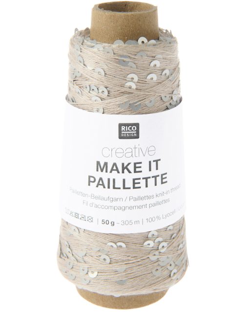 Rico Design | Creative Make It Paillette fv. 001 Silver