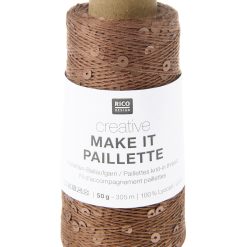 Rico Design | Creative Make It Paillette fv. 005 Brown
