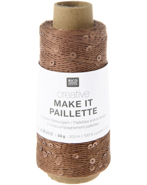Rico Design | Creative Make It Paillette fv. 005 Brown