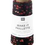 Rico Design | Creative Make It Paillette fv. 007 Black neon