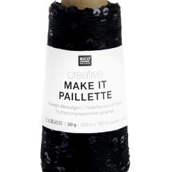 Rico Design | Creative Make It Paillette fv. 013 Black