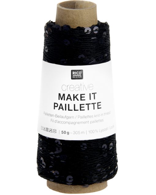 Rico Design | Creative Make It Paillette fv. 013 Black