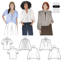 Style Arc | Cendrine Woven Blouse