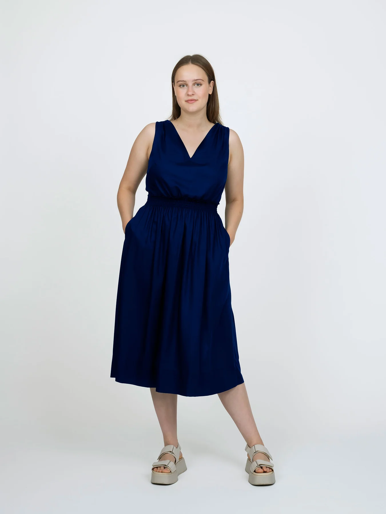 The Assembly Line | Smocked Dress xs – 3xl