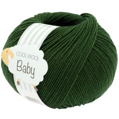 Cool Wool Baby | Mørkegrøn fv. 336