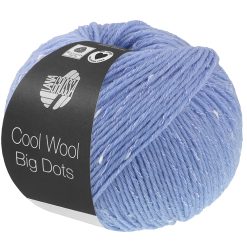 Cool Wool Big Dots | Lyseblå fv. 101