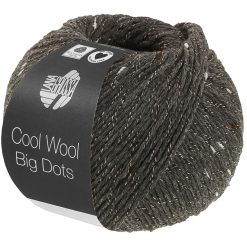 Cool Wool Big Dots | Mørkegrå fv. 110