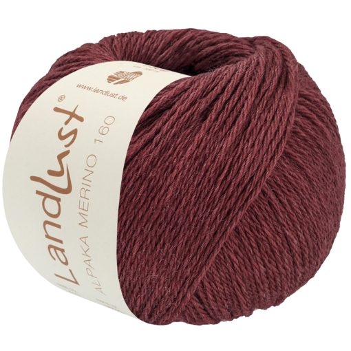 Landlust Alpaca Merino 160 | Vinrød fv. 452
