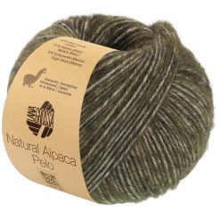 Natural Alpaca Pelo | Skovgrøn meleret fv. 40