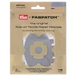 Fabpatch merino grå (2) selvklæb