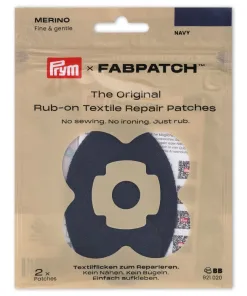 Fabpatch merino navy (2) selvklæb
